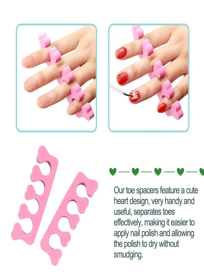 Quacc 12pcs Sponge Toe Separators Soft Finger Separators Toe Divider Spacer for Polishing Pedicure Manicure Coating Gel Painting Nail Art Beauty Accessories - Image 3